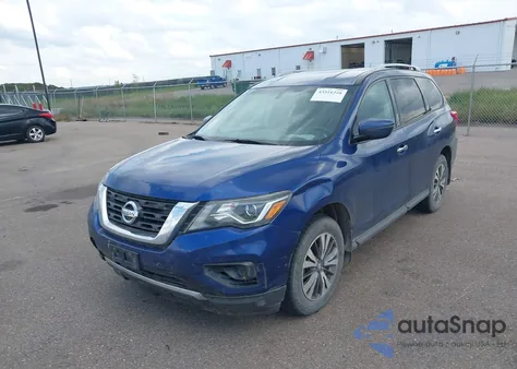 2017 Nissan Pathfinder S z USA, uszkodzony, nr VIN 5N1DR2MMXHC659449